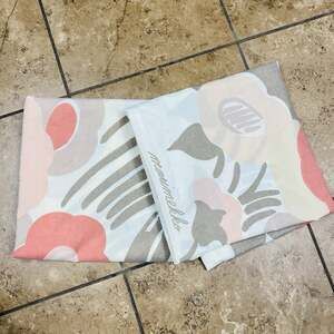 Marimekko Dan River Pillowcases King Floral Set Of 2 Vintage 70's Made In USA